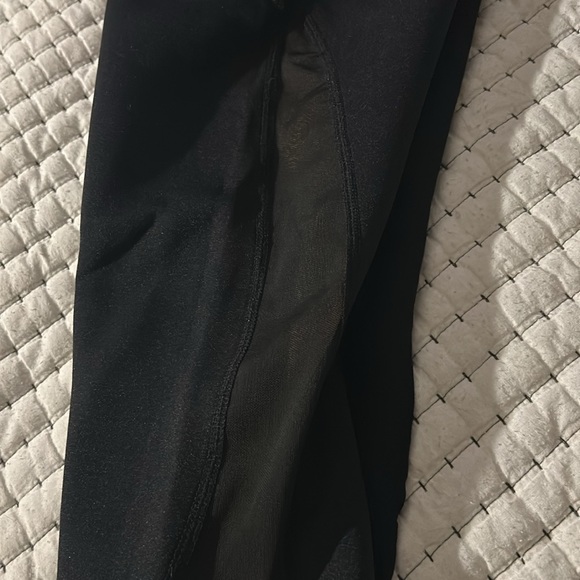 Copper Slim Thermal Capri Leggings w/ Mesh on legs - Picture 7 of 9